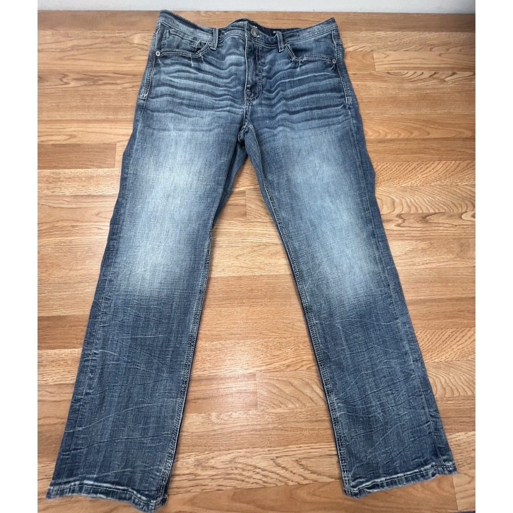 BKE Henry Thick Stitch Regular Fit Straight Leg Men's Size 38 x 32